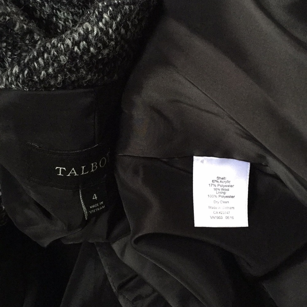 Talbots Inverted Collar One Button Blazer - image 6